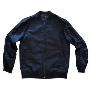 Satin Women’s Bomber Jacket Long